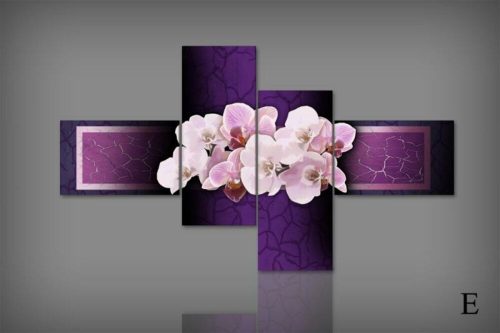 Digital Art vászonkép | 0202 Q Colorito Orchidea S