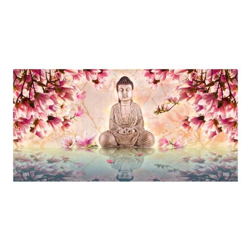 XXL Fotótapéta - Buddha and magnolia_KK 550x270 cm